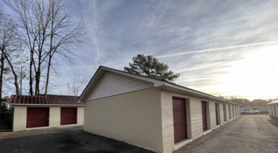 Clean, well-maintained drive-up storage units at Storage Park